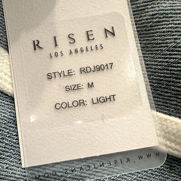 Risen – Denim Hooded Jacket – Medium Wash – Size M - Picture 5 of 6